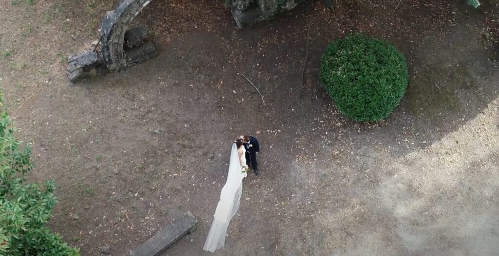 reportaje boda Galicia drones