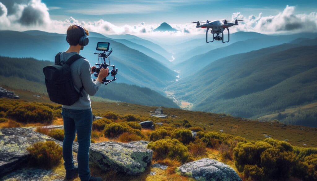 edición audiovisual drones