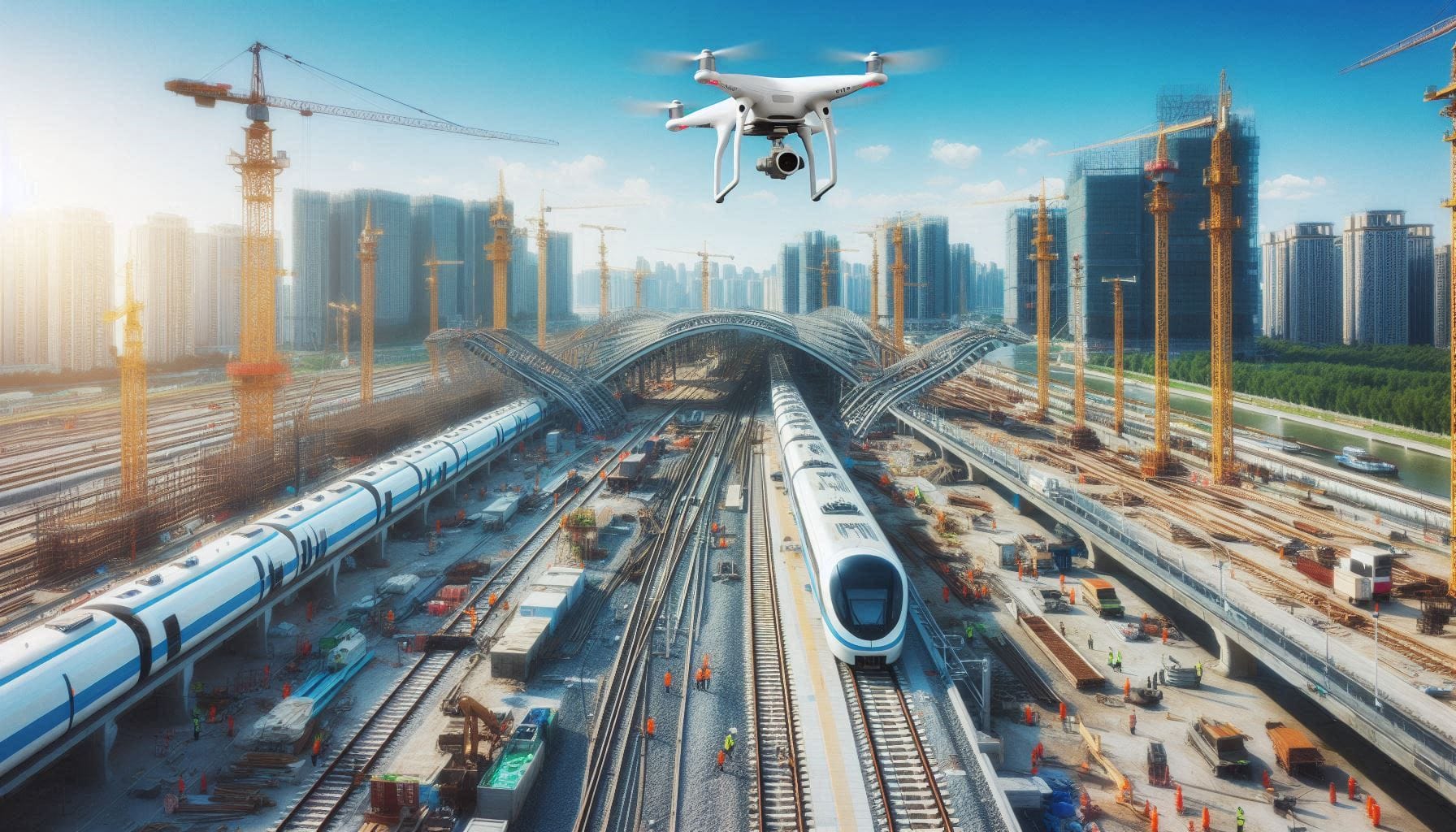 seguimiento obras drones vídeo