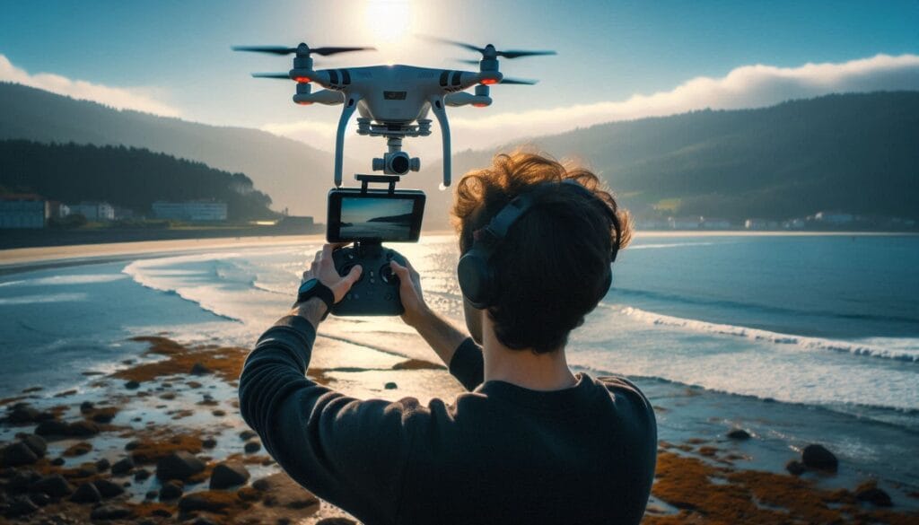 operadores drones fotos Vigo