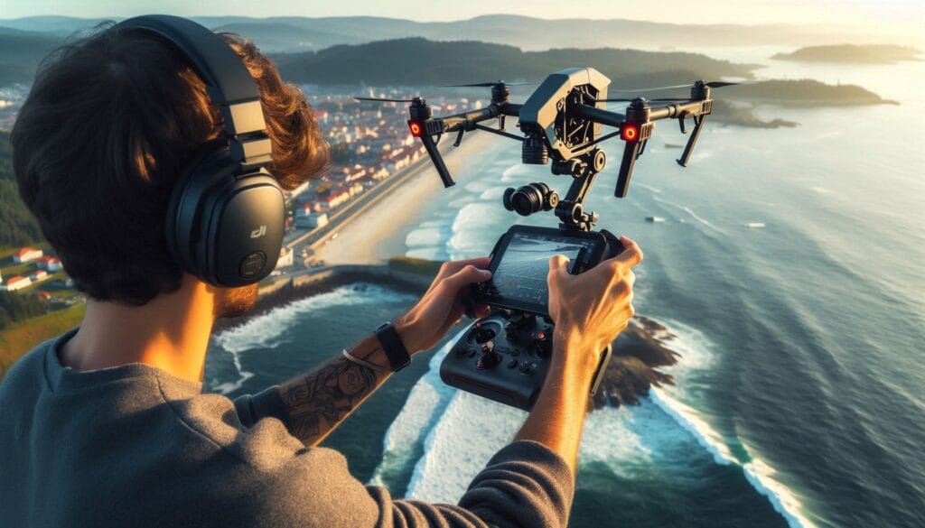 seguimiento infraestructuras drones Galicia