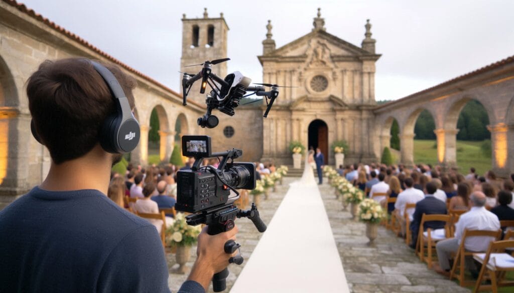 servicios drones para bodas Galicia