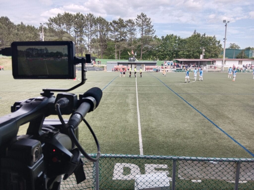 grabar partido fútbol drones cámaras