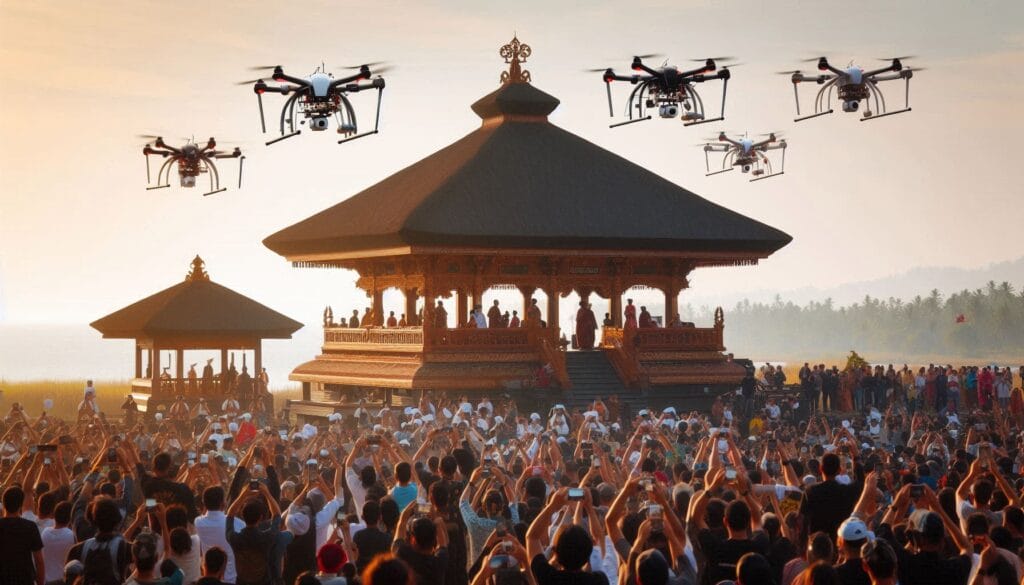 drones eventos tendencias año 2025