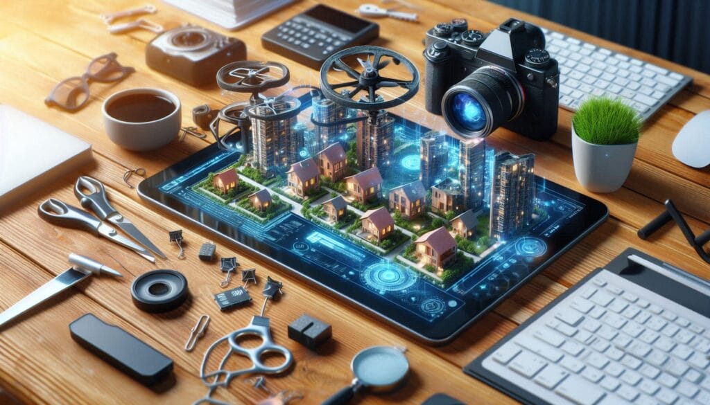 promoción inmobiliarias drones