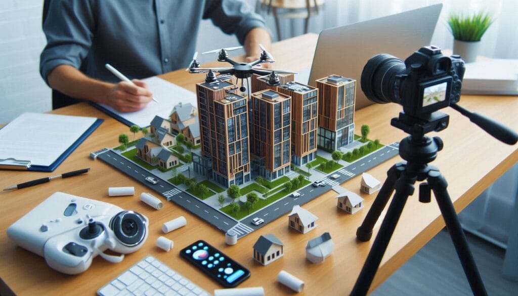 vídeo promocional inmobiliaria drones