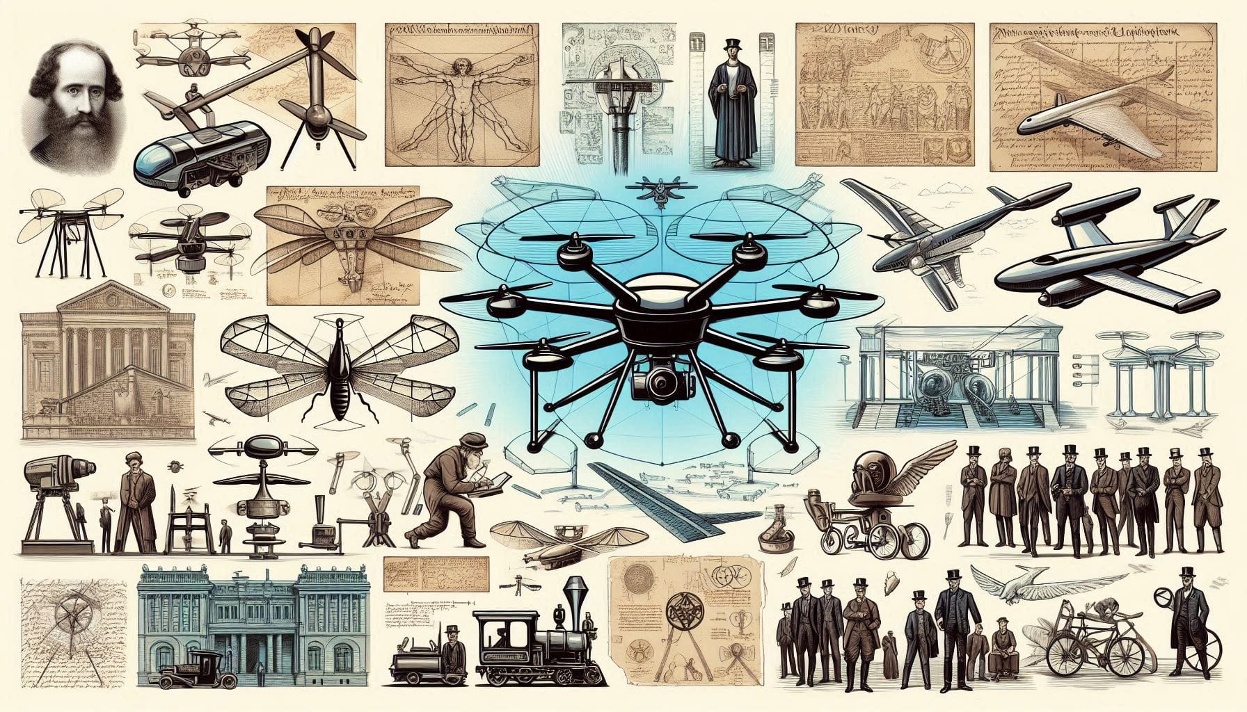 Drones historia