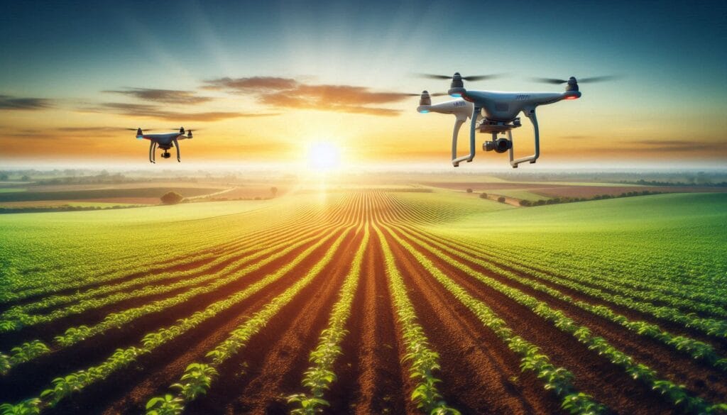 sectores utilizan drones agricultura
