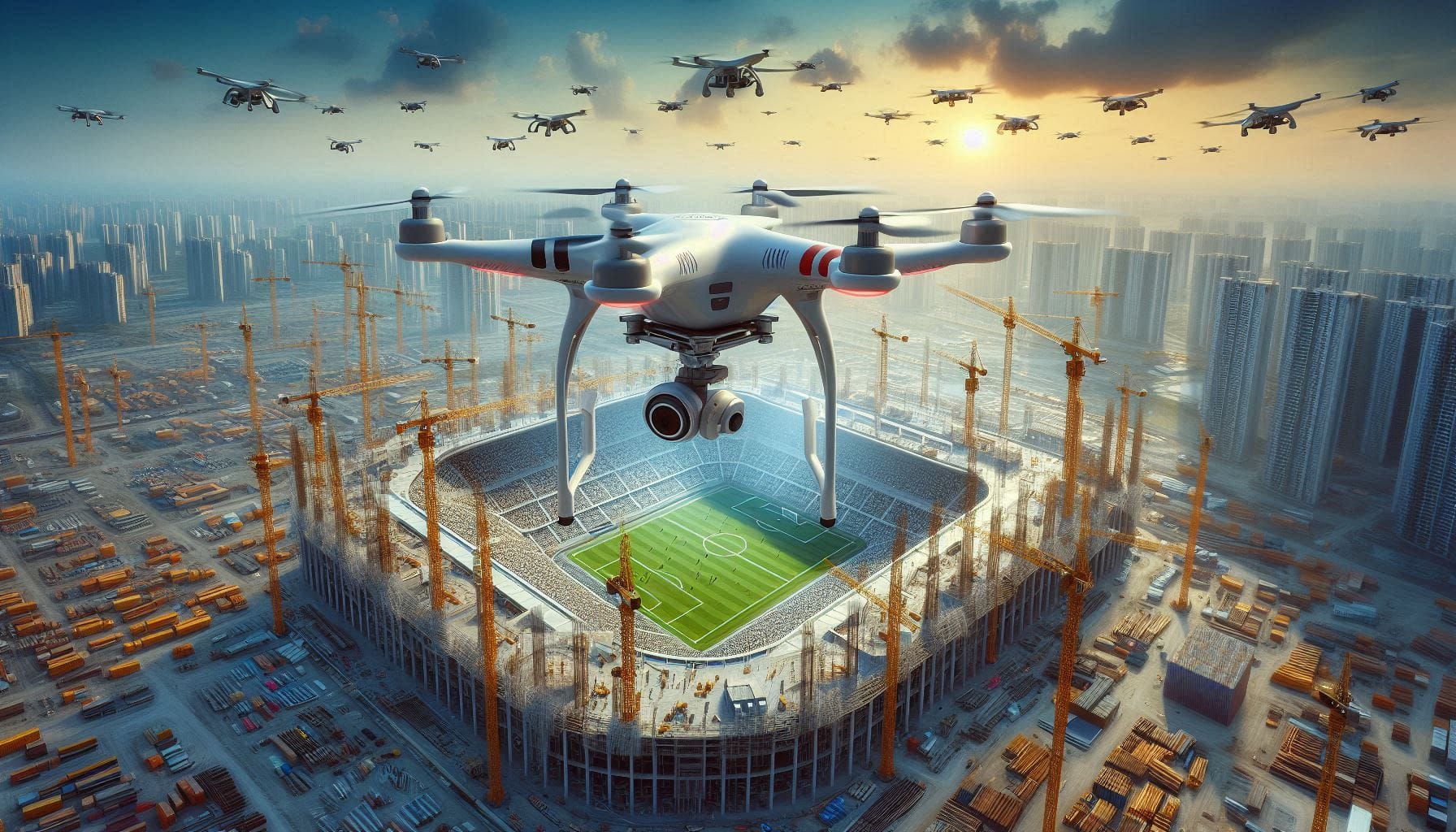 sectores que usan drones