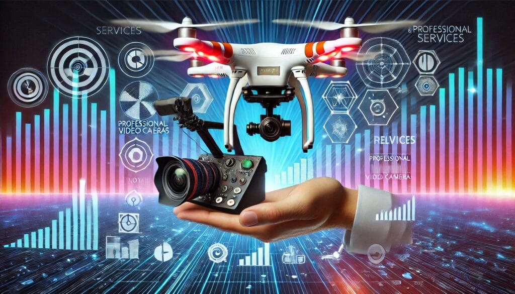 Servicios audiovisuales con dron Vigo