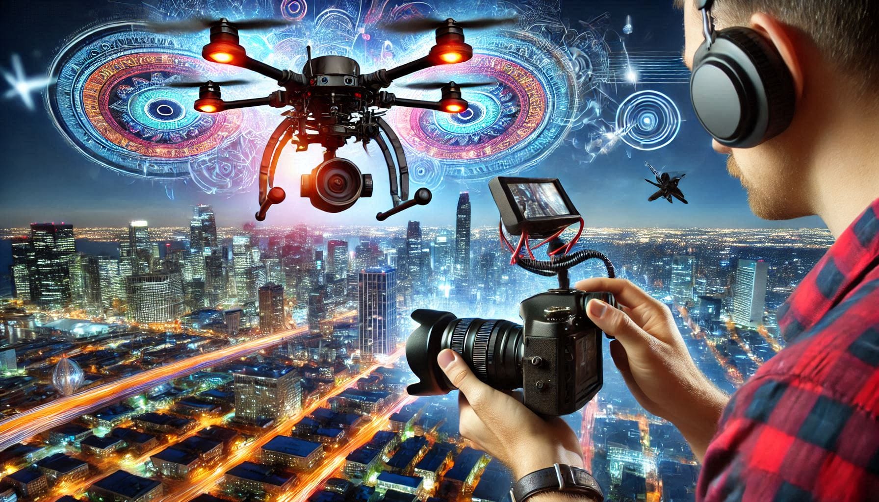 servicios audiovisuales con drones profesionales