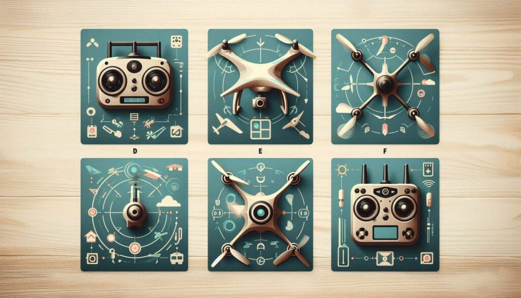 control a distancia operador dron