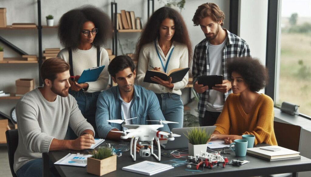 pilotos de dron en Galicia