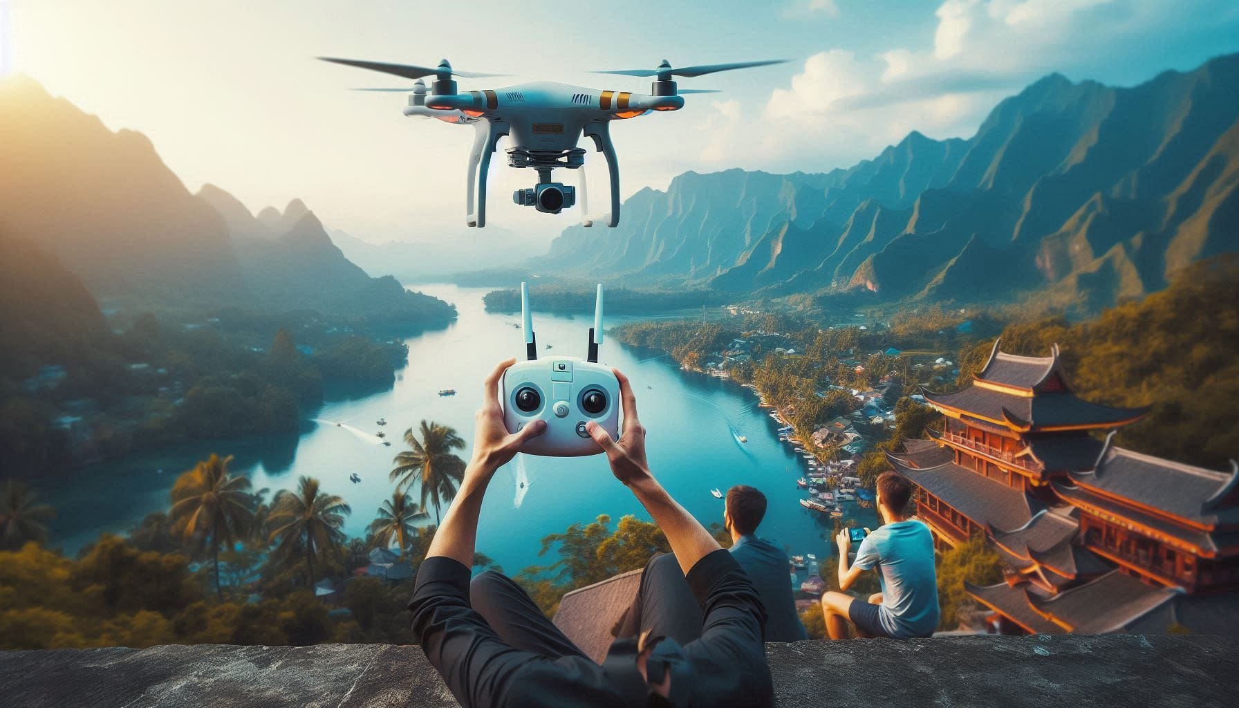 cómo volar drones recreativos