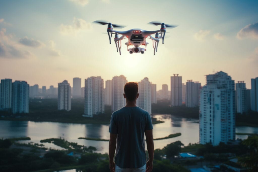 vídeo producción drones inmobiliaria