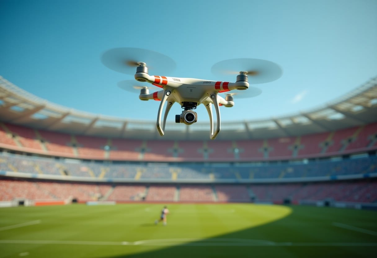 drones galicia fútbol