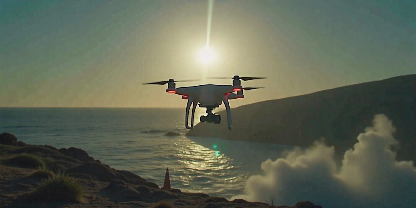 sistema dron manejado distancia