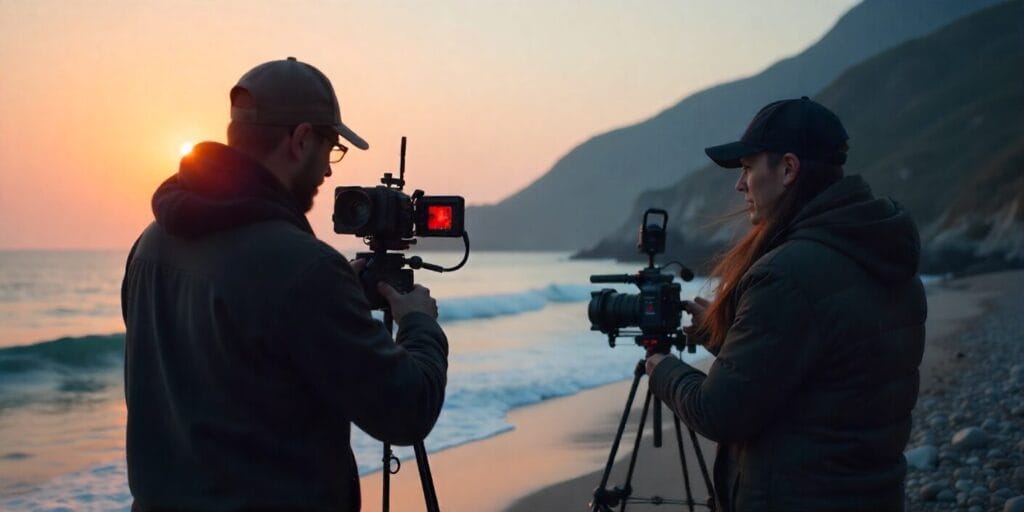 operadores de cámara y drones Galicia